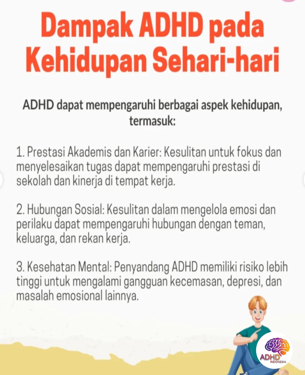 ADHD dan Hubungan Sosial Anak di Lingkungan Sekolah di Kabupaten Mempawah