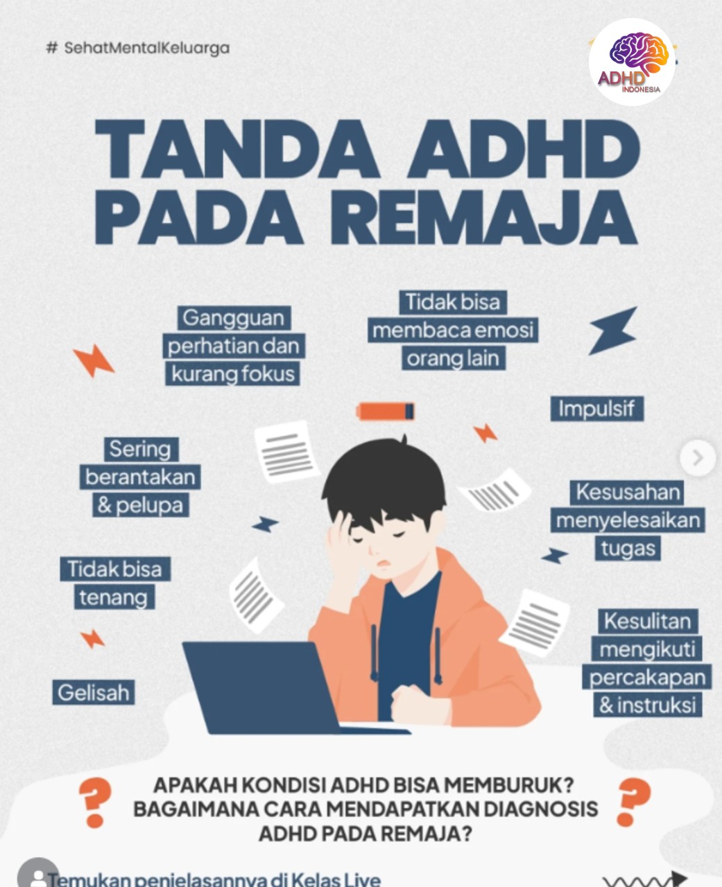 Screening ADHD Non-Diagnostik: Edukasi Awal bagi Orang Tua di Kabupaten Mempawah
